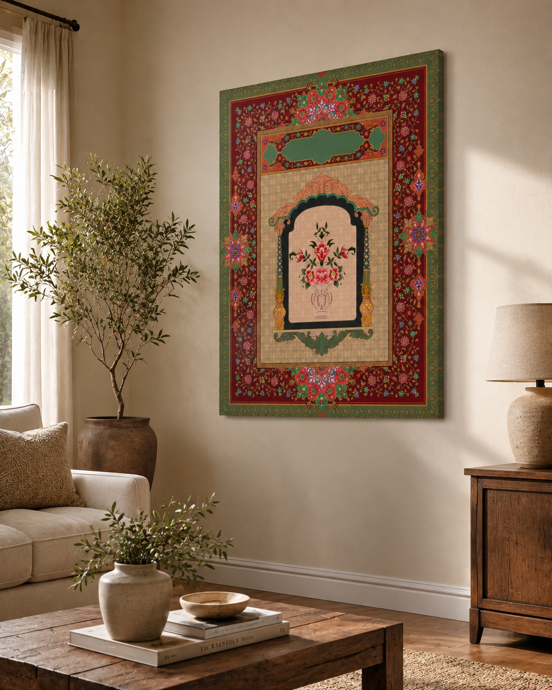 Aangan Mughal Gulzar Wall Frame