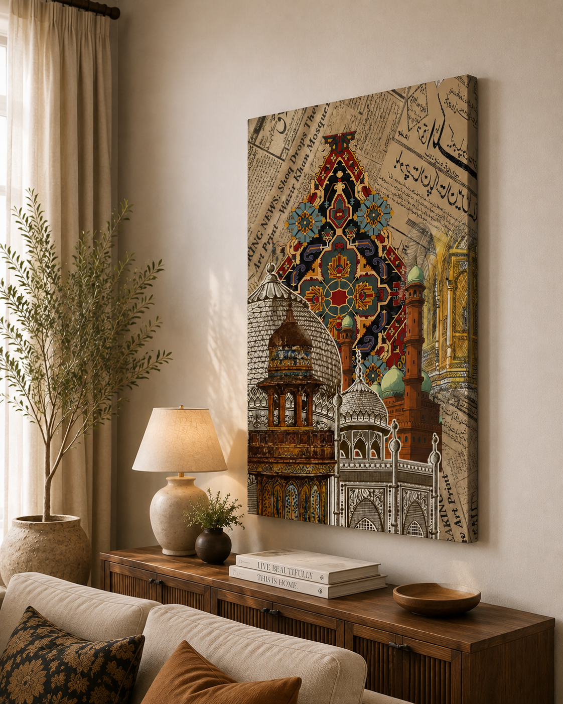 Aangan Wazir Khan Heritage Wall Frame