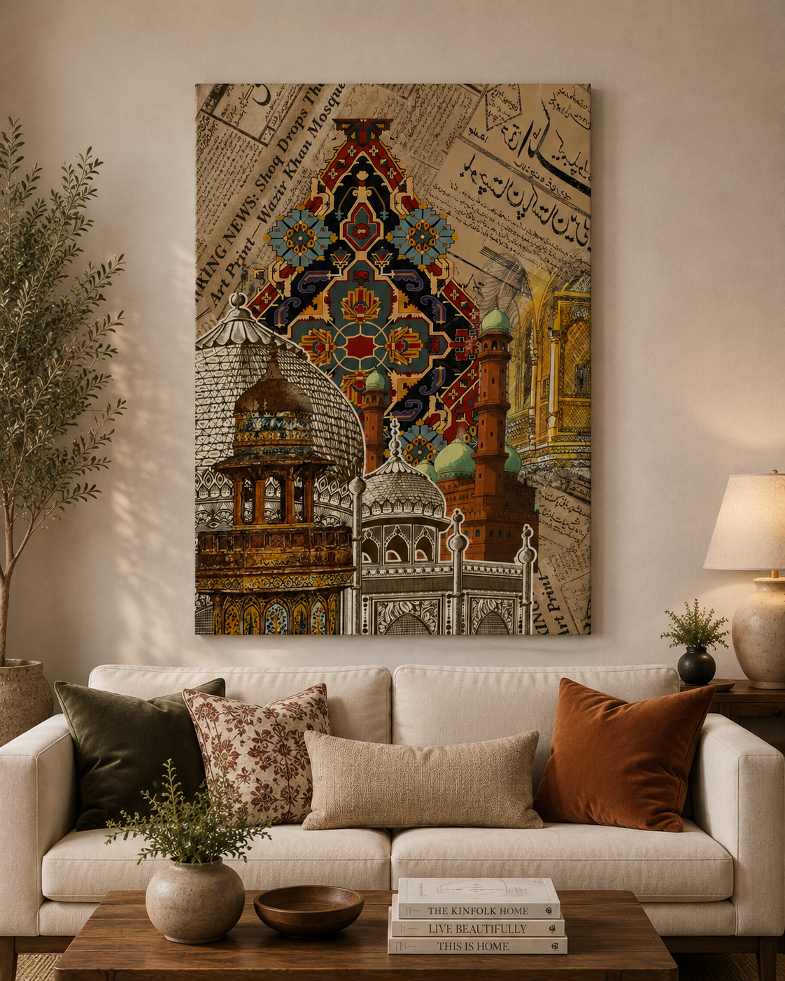 Aangan Wazir Khan Heritage Wall Frame