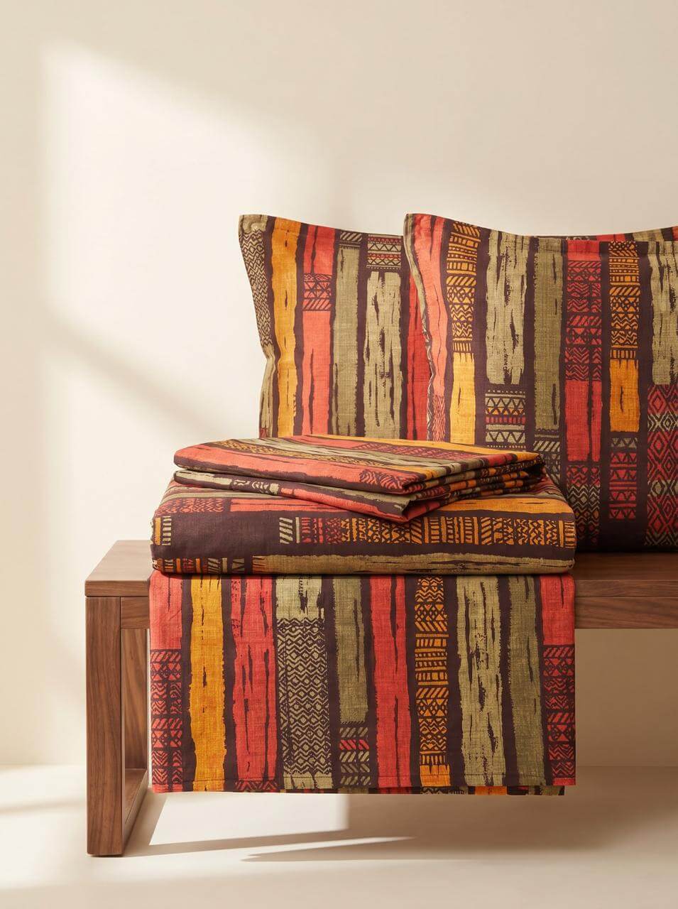 Aangan Sehra Stripe Bedsheet